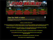 Tablet Screenshot of p2000-online.net